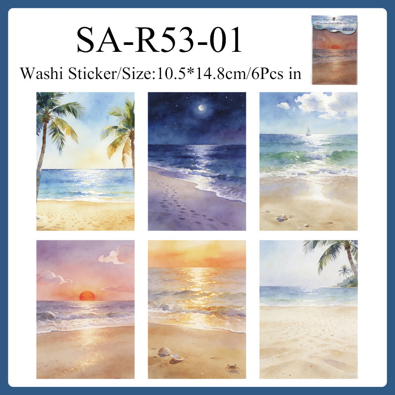 Warm Waves Rising Series Sticker