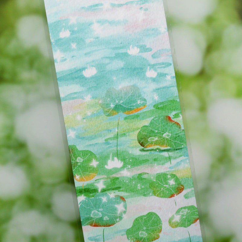 7.5cm*255cm Fly Dream PET Tape featuring dream designs for journaling, scrapbooking and collage