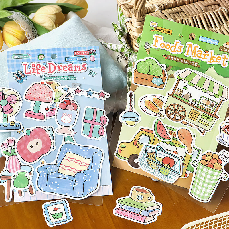 Happy Wanderer Chronicles Series Sticker for journaling, scrapbooking and collage