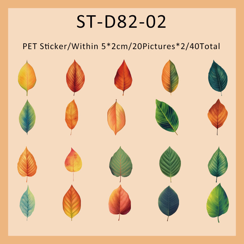 Branch leaf Sticker