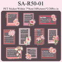 Flower Lane Post Series Sticker