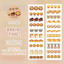 Cat Den Hours Series Die Cutting Self-adhesive Tape