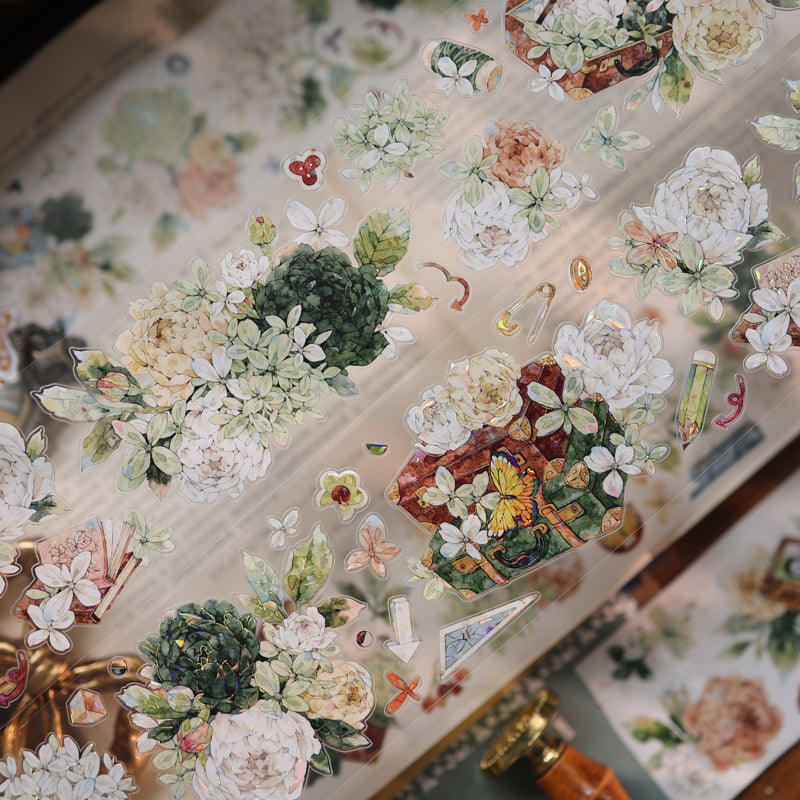Flower Box Die-Cutting Washi Tape - Sample 100cm
