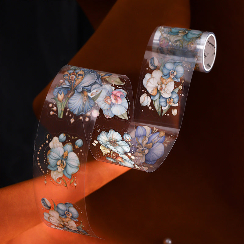 Flower Radiant Series Die Cutting PET Tape