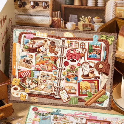 Wondrous Journey Series 3D Sticker for journaling, scrapbooking and collage