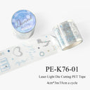 Diamond Declaration Series Laser Light Die Cutting PET Tape