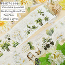 Small Garden Die Cutting Washi/Shell Light PET Tape