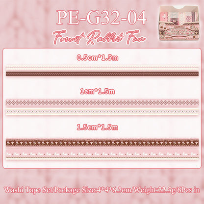 Fair Island Story Series Washi Tape Set