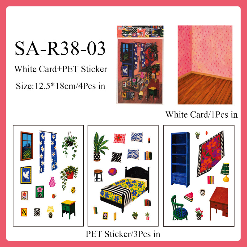 Art Residence Series 3D Sticker