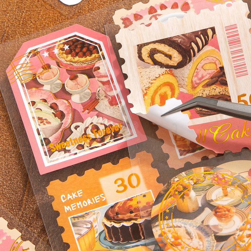Cloud Letter Post Office Series Sticker featuring cloud, letter, and post designs for journaling, scrapbooking and collage