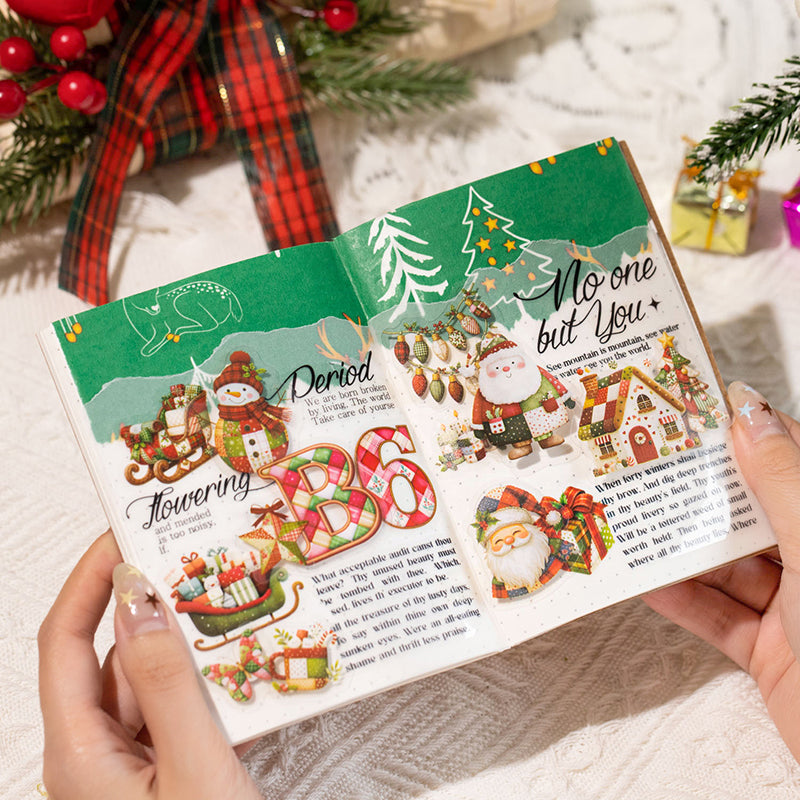 Christmas Wish Granting Series Sticker for journaling, scrapbooking and collage