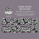 Dark Night Glitter Series Flash Sand PET Tape
