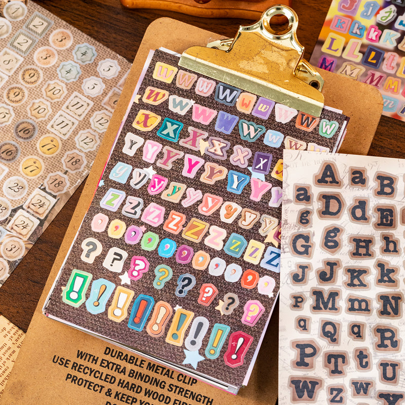 Little Moments Diary Series Sticker Book featuring book designs for journaling, scrapbooking and collage