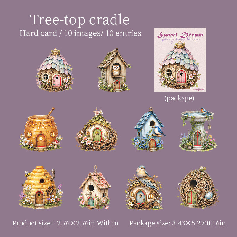Sweet Dream Fairy Tale House Series Sticker