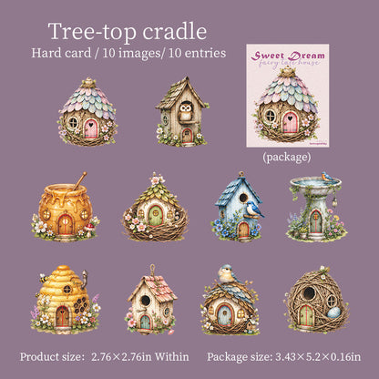 Sweet Dream Fairy Tale House Series Sticker