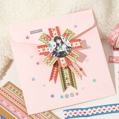 Fair Island Story Series Washi Tape Set featuring island designs for journaling, scrapbooking and collage