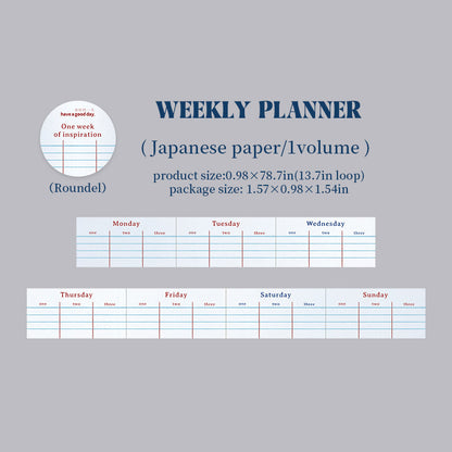 Week Inspiration Series Washi Tape