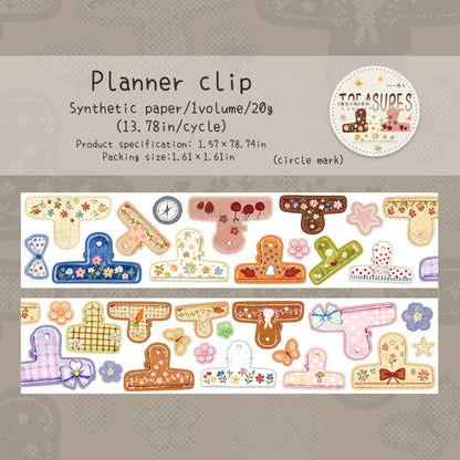 Small thing series Die Cutting Self-adhesive Tape