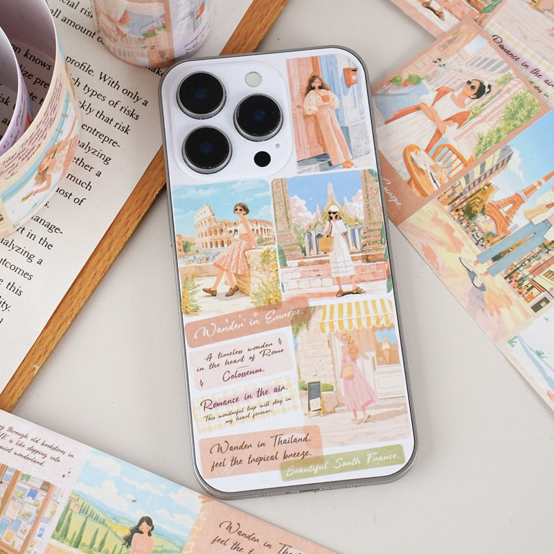 Holiday Diary Series Die Cutting Washi Tape for journaling, scrapbooking and collage