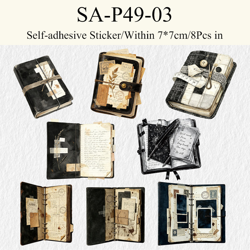 Old Memories Journal Series Sticker