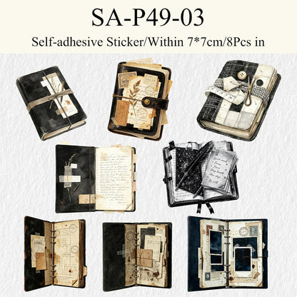Old Memories Journal Series Sticker