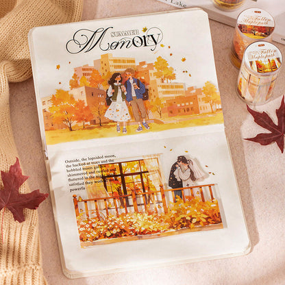 Maple Leaves Series PET Tape for journaling, scrapbooking and collage