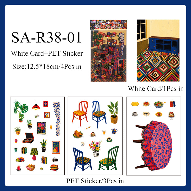 Art Residence Series 3D Sticker