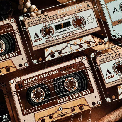 Whole Roll 6cm*5m Nostalgic Tape Series PET Tape