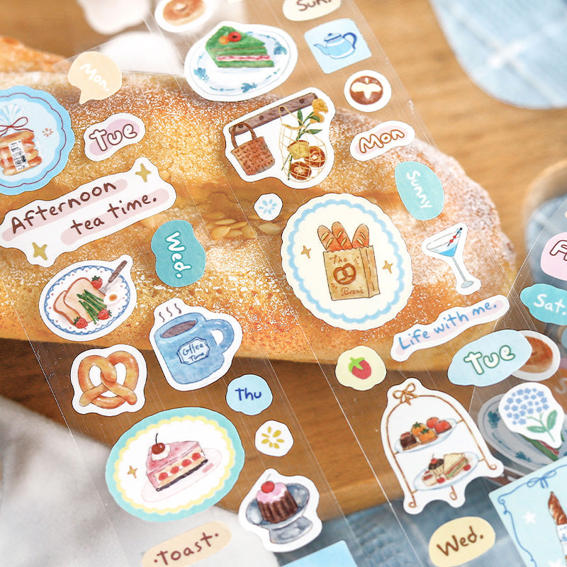 Healing Checklist Series Die Cutting Self-adhesive Tape featuring check designs for journaling, scrapbooking and collage