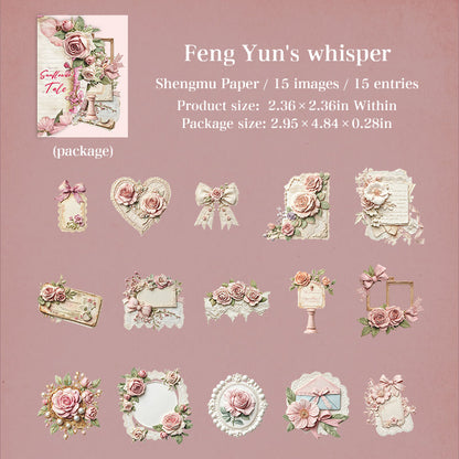 Sunflower Blossom Tale Series Sticker