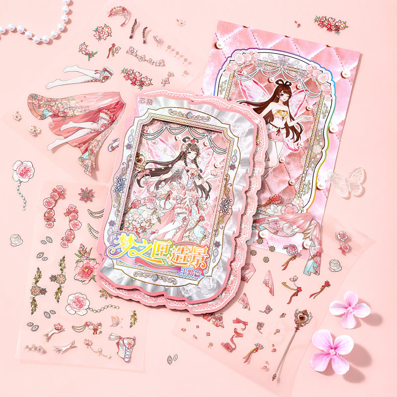 Yerolli Series 3D Sticker for journaling, scrapbooking and collage