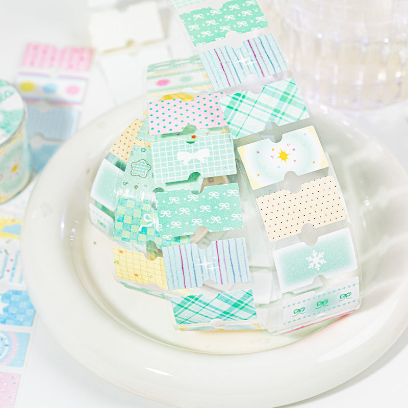 Dream Recipe Series Die Cutting Flash Self-adhesive Tape featuring dream designs for journaling, scrapbooking and collage