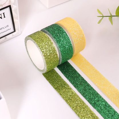 Flash Powder Washi Tape Set for journaling, scrapbooking and collage