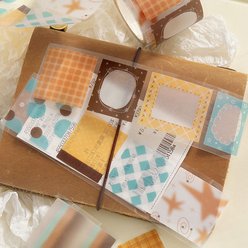 Wave Dots Series Die Cutting Tracing Paper Tape
