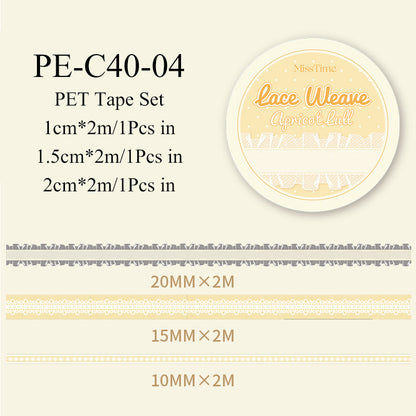 Soft Fleece Ribbon series PET Tape Set