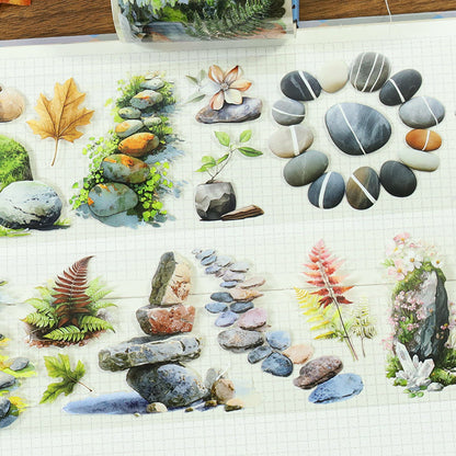 Imprints of the Vast Sea PET Tape featuring sea designs for journaling, scrapbooking and collage
