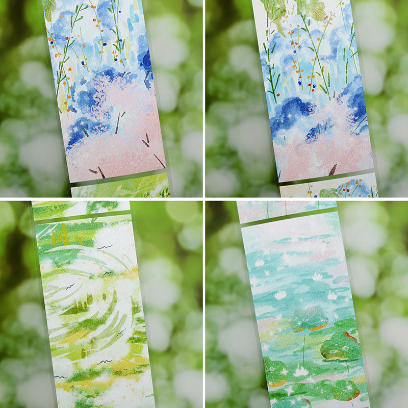 Whole Roll 7.5cm*5.1m Fly Dream PET Tape featuring dream designs for journaling, scrapbooking and collage