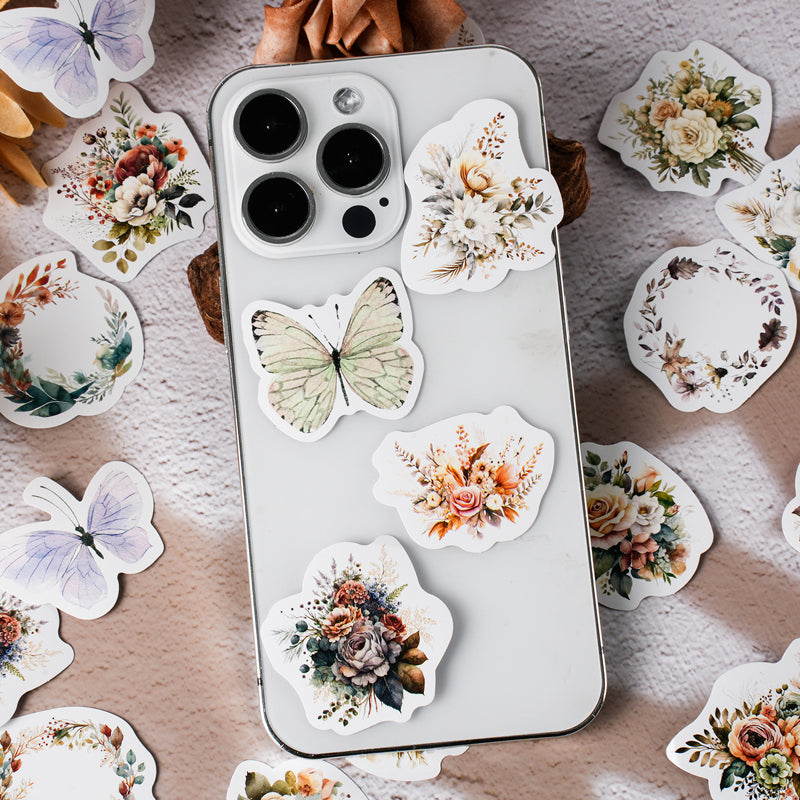 Parting blossom Sticker
