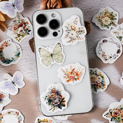 Parting blossom Sticker