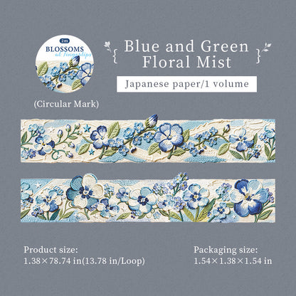 Blooming At Fingertips Washi Tape