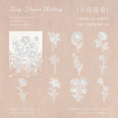 Floral Lace Series Sticker