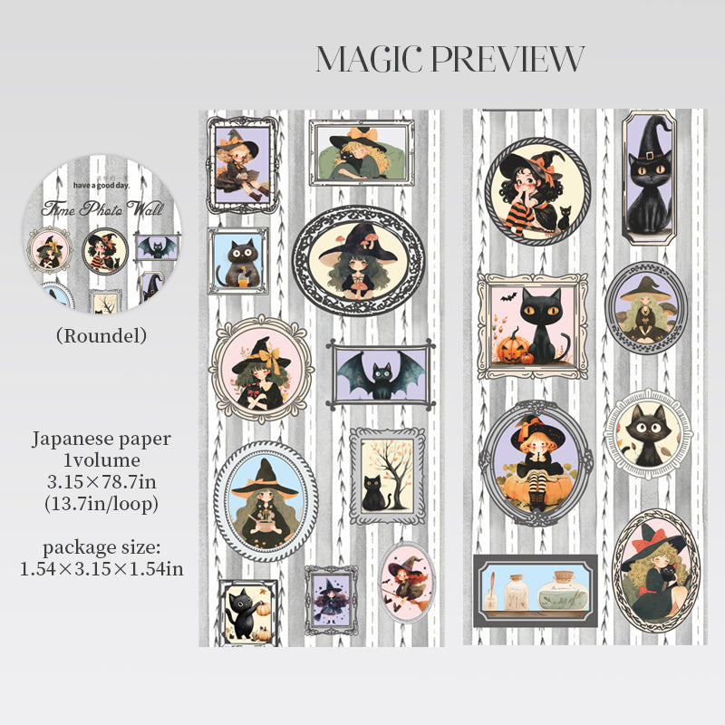 Time Photo Wall Series Washi Tape
