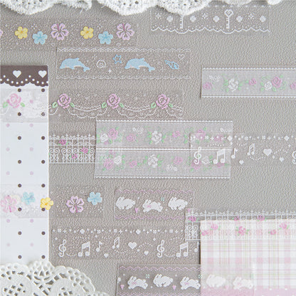 Pixel Garden Series Flash Sand PET Tape