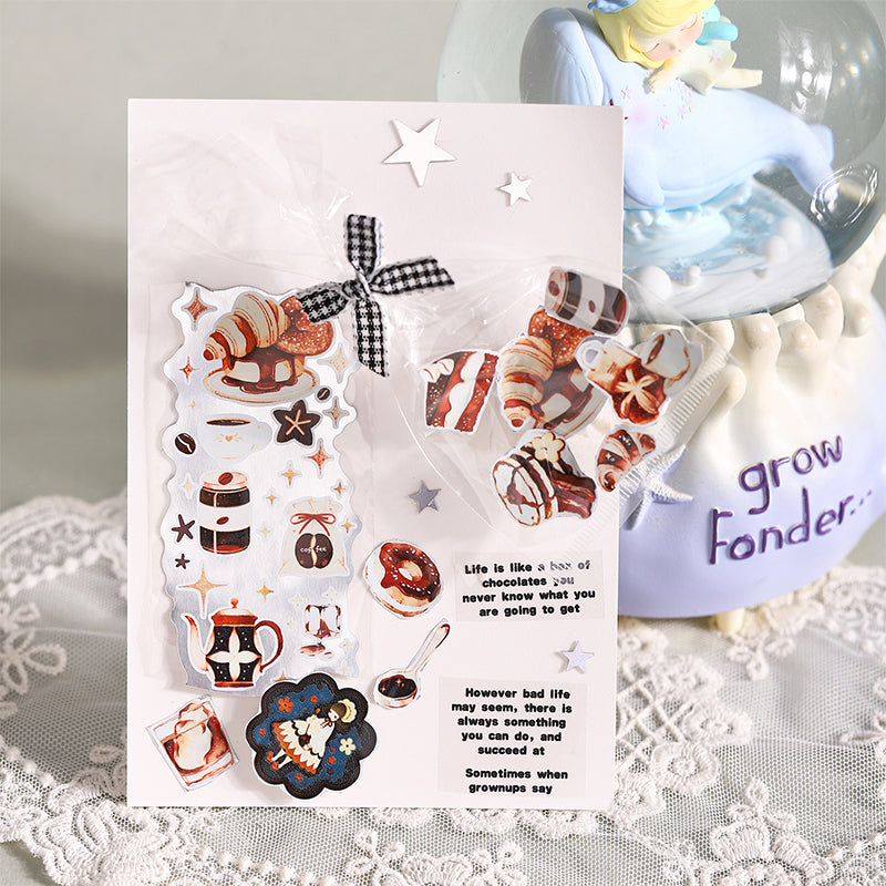 Dream Journey Series Aluminum Foil Paper Tape featuring dream designs for journaling, scrapbooking and collage