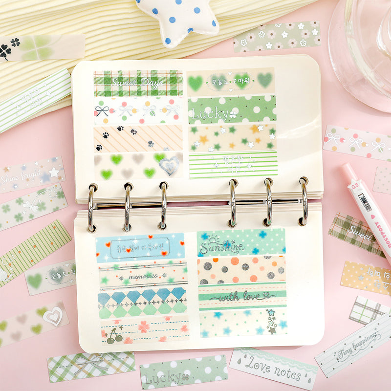 Letters To Summer Series Sticker featuring summer, and letter designs for journaling, scrapbooking and collage