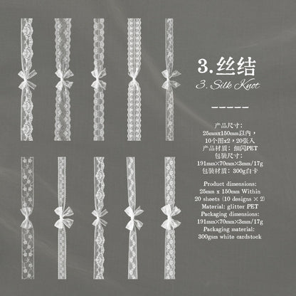 Lace Piece Collection Series Sticker