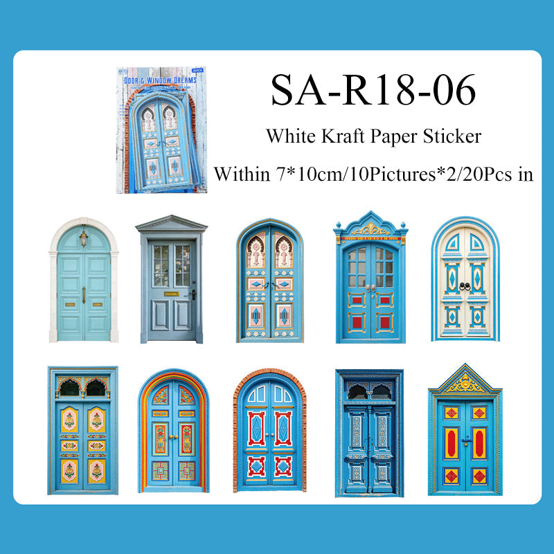 Autocollant Série Rêve pour fenêtre et porte