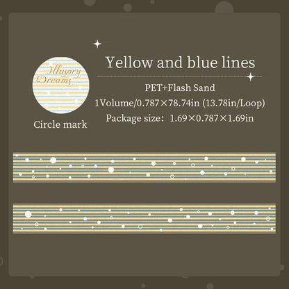 Illusion Dream Series Flash PET Tape