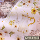 The flower in the cup Die-Cutting Washi Tape - Sample 150cm