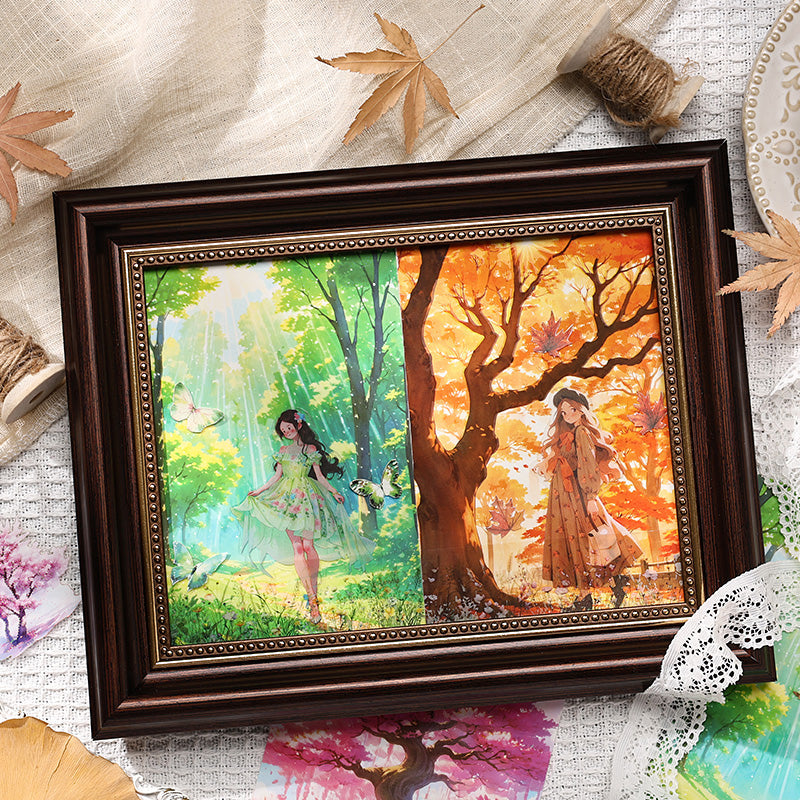 The Golden Tree Shadow Sticker